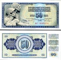 *50 Dinárov Juhoslávia 1968, P83 UNC - Kliknutím na obrázok zatvorte -